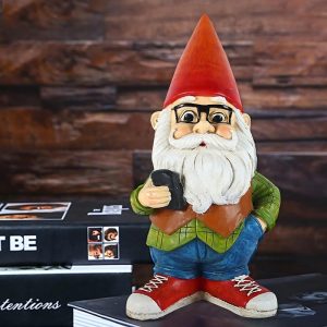 Nain de Jardin Smartphone Statuette